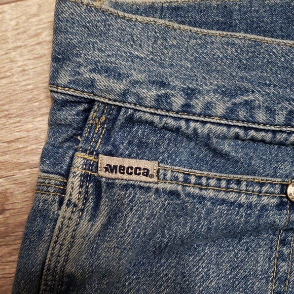 Y2K MECCA USA- 01' Jean shorts - Picture 3 of 8